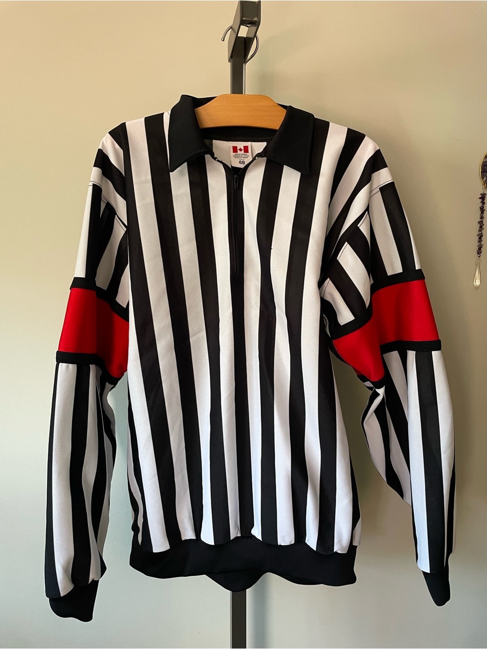 90s Y2K Vintage CCM Professional Hockey Referee Jersey NHL Size 48